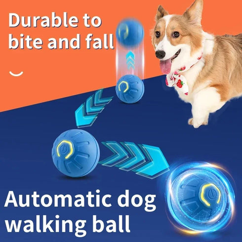 Smart Electronic Dog Toy Ball – USB Rechargeable & Interactive