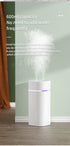 600ml USB Air Humidifier with Double Spray Ports & Essential Oil Diffuser