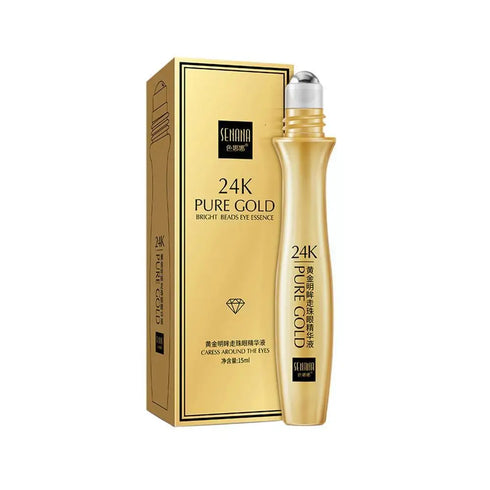 24K Gold Bright Eye Roller – Hydrating & Anti-Dark Circles
