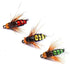 5/10pcs Artificial Insect Fishing Bait - Brass Bead Head Scud Fly Lure