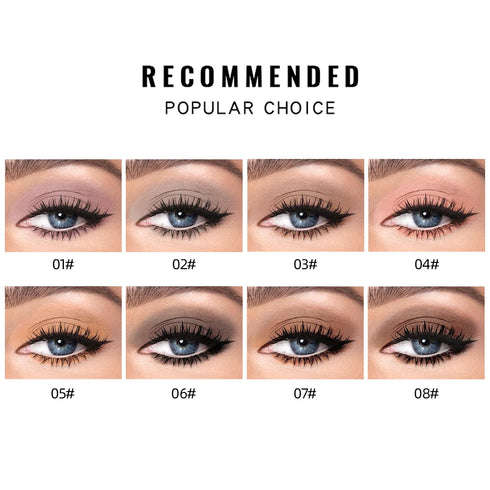 8-Color Matte Liquid Eyeshadow Stick – Waterproof & Long-Lasting