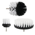 Brush Attachment Set for Power Scrubber - 2/3.5/4/5'' Cleaning Kit with Extender