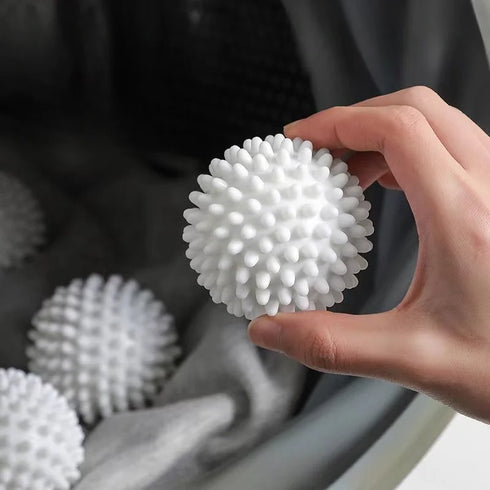Anti-Wrap Laundry Ball - Pure White Magic Cleaning Drum for Washers & Dryers