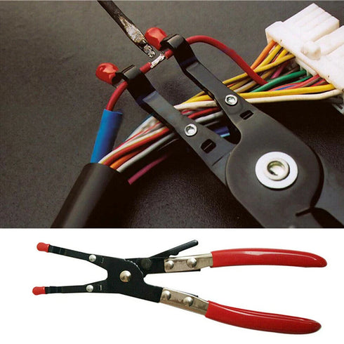 Car wire welding clamp pliers designed for easy and precise soldering in vehicle repairs.