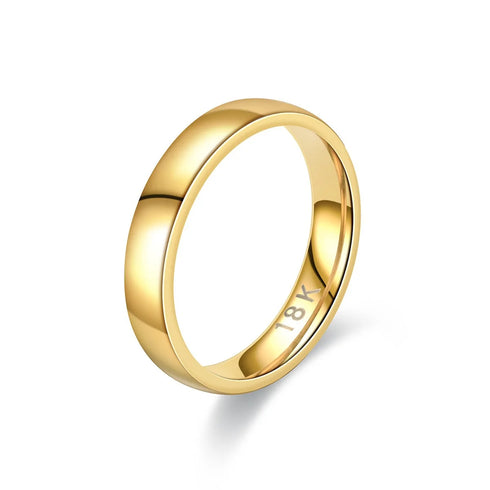 Gold-Plated Fashion Wedding Ring