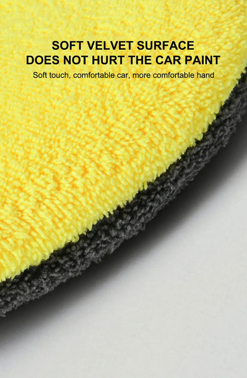 Double-Faced Coral Fleece Car Wash Glove for Auto Cleaning