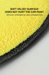 Double-Faced Coral Fleece Car Wash Glove for Auto Cleaning
