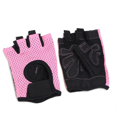 Cycling Fingerless Gloves - Breathable Anti-Slip for Men & Women
