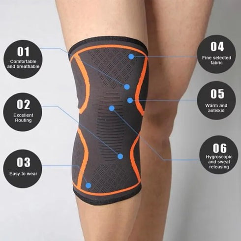 Compression Sleeve for Knee Support and Comfort