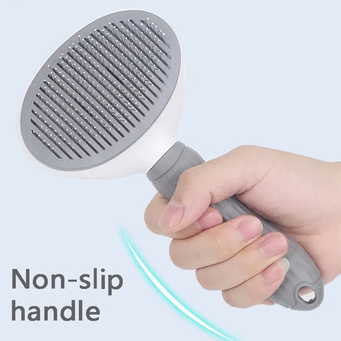 Self-Cleaning Pet Hair Comb
