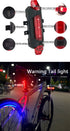 USB Rechargeable Bike Light Set