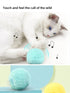 Smart Plush Electric Catnip Toy – Touch-Activated Squeak Ball