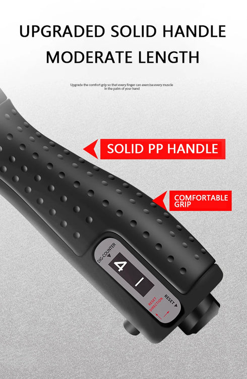 5-60kg Adjustable Hand Grip Strengthener - Wrist & Forearm Exerciser