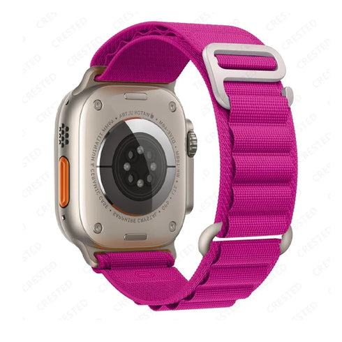 Alpine Loop Band for Apple Watch – Compatible with 49mm to 40mm Sizes