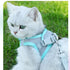 Adjustable Cat Harness & Leash Set for Small Pets