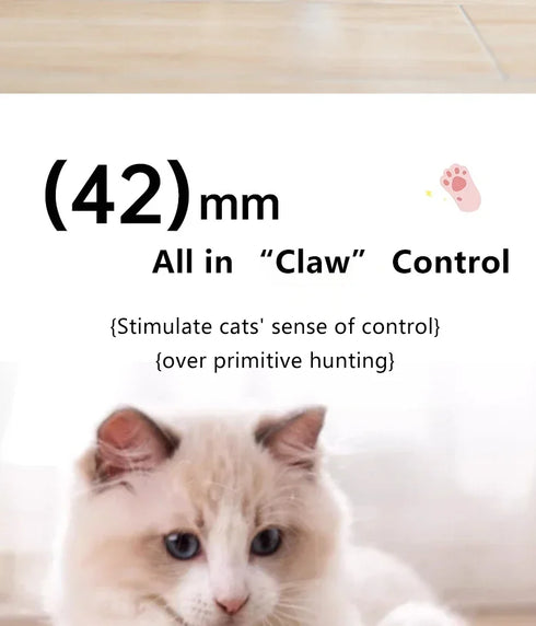 Smart Interactive Rolling Ball for Cats – Electronic Indoor Toy