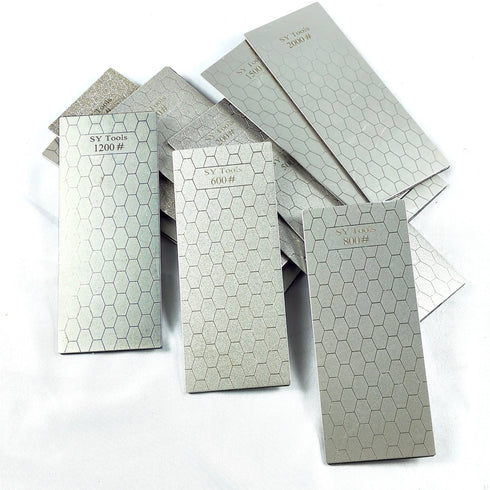 Diamond Knife Sharpening Stone, 80#-3000# Honeycomb Pattern