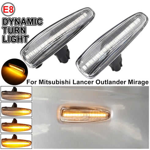 LED Dynamic Turn Signal Marker Light for Mitsubishi Lancer Evo X, Outlander Sport 2014+