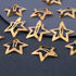 50PCS Y2K Silver Star Hair Clips – Filigree Metal Snap Clips