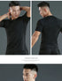 Men's Quick-Dry Sports T-Shirt - Fitted Gym & Running Top
