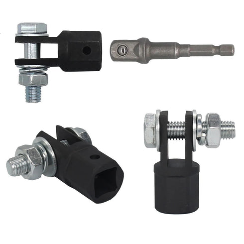 Scissor Jack Adapter 1/2 Inch Chrome Vanadium Steel for Impact Drills