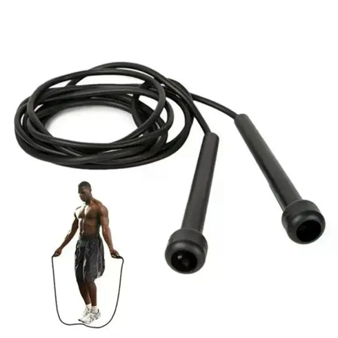 Adjustable 2.8M PVC Speed Jump Rope, perfect for cardio and boxing workouts. Durable and customizable for a personalized training experience.