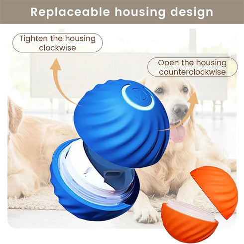 Smart Electronic Dog Toy Ball – USB Rechargeable & Interactive