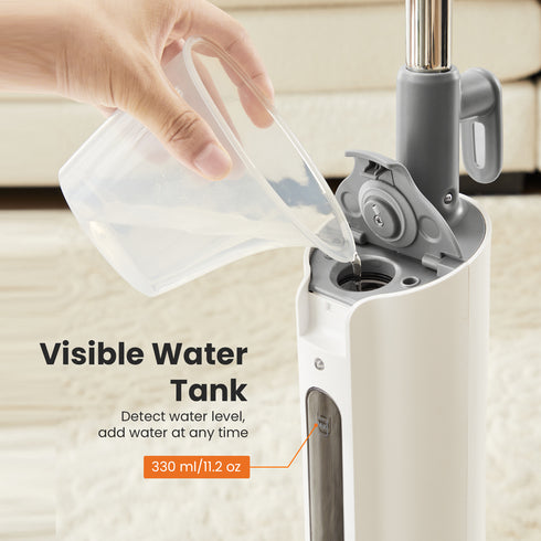 Steam Mop for Floor Cleaning w/ 2 Pads