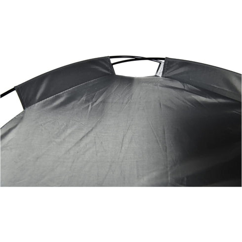 Outdoor Portable Grey Pet Dog Bed w/ Shade Awning