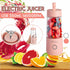 350ml Portable USB Rechargeable Blender Juicer