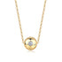 Fortune Circulation Moissanite Pendant Necklace