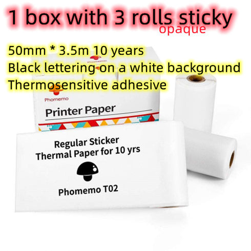 Portable Mini Thermal Label Printer w/ Bluetooth