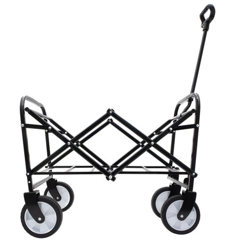 Collapsible Foldable Utility Wagon Cart w/ All-Terrain Wheels