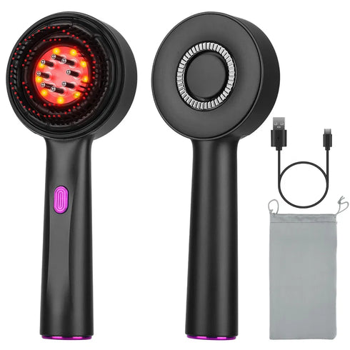 3-in-1 Red Light Scalp Massager Brush