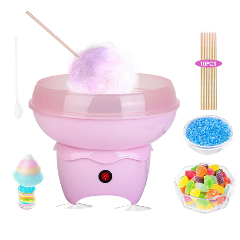 Portable Electric Cotton Candy Maker for Kids