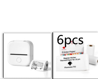 Portable Mini Thermal Label Printer w/ Bluetooth
