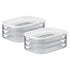 Stackable Deli Meat Container w/ Lid for Fridge
