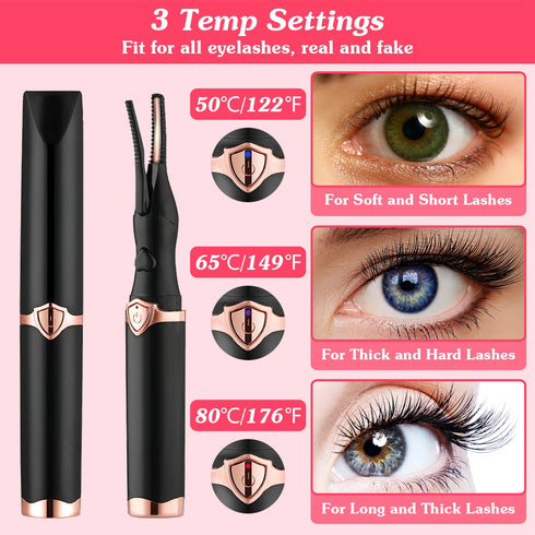 Clip Comb Heated Eyelash Curler