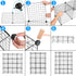 20 Grid Iron Mesh Cube Storage Rack