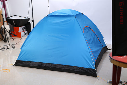 4-Person Instant Setup Camping Tent w/ Mosquito Net & Carry Bag