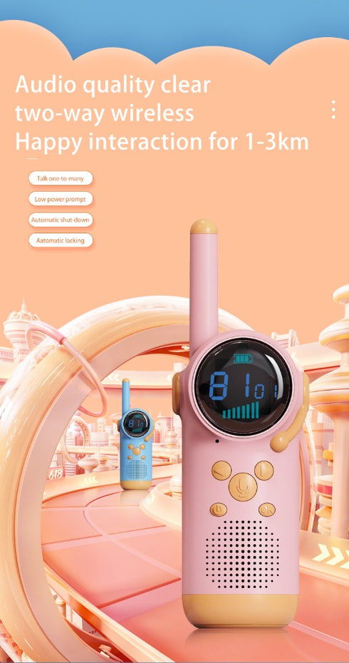 Blue & Pink Walkie-Talkies
