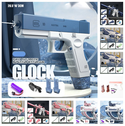 Electric Automatic Space Water Gun Toy