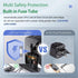 Universal Travel Adapter, Portable Worldwide All-in-One Plug Adapter With 3 USB