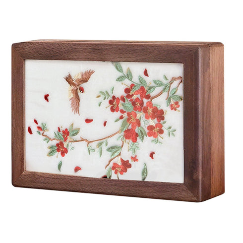 Retro Solid Wood Jewelry Storage/Display Box