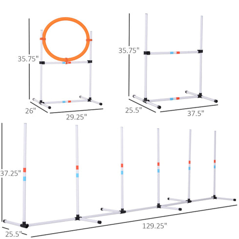 Portable Pet Agility Training Set