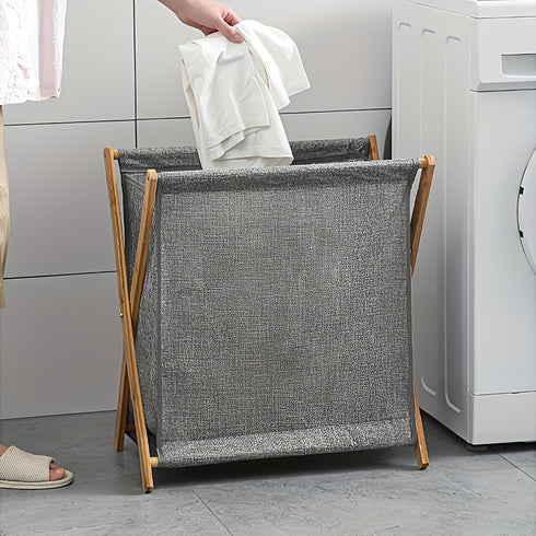 Collapsible Large-Capacity Dirty Clothes Storage Fabric Basket