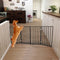 Folding Pet Gate for Doorways, Stairs, and House-Standing