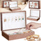Retro Solid Wood Jewelry Storage/Display Box