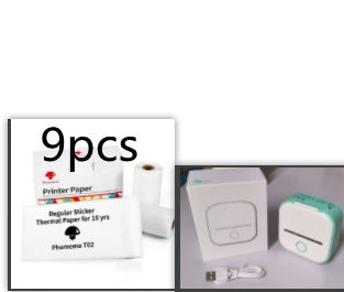 Portable Mini Thermal Label Printer w/ Bluetooth