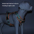 Dog Chest and Back Reflective Commuter Harness & Hand Holding Rope
